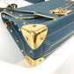 LOUIS VUITTON Shoulder Bag M91821 Suhari leather blue Suhari Tarantue