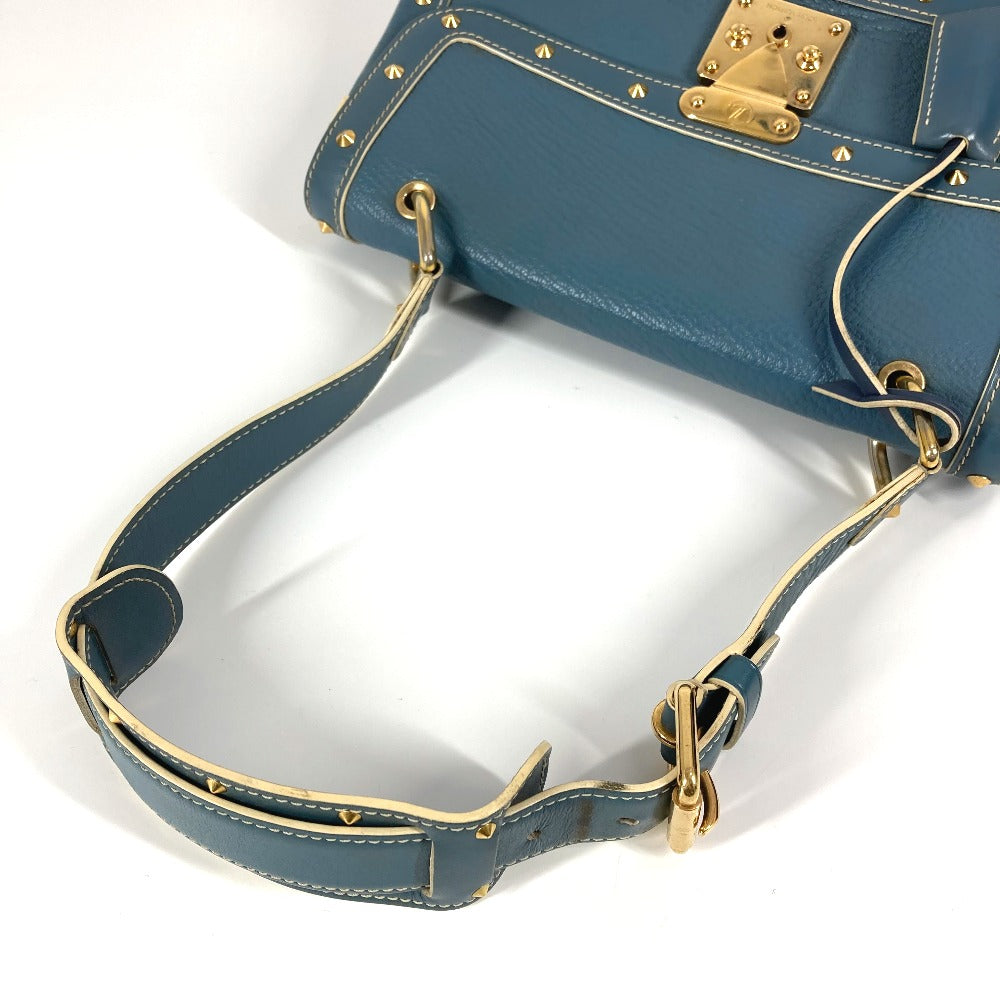 LOUIS VUITTON Shoulder Bag M91821 Suhari leather blue Suhari Tarantue