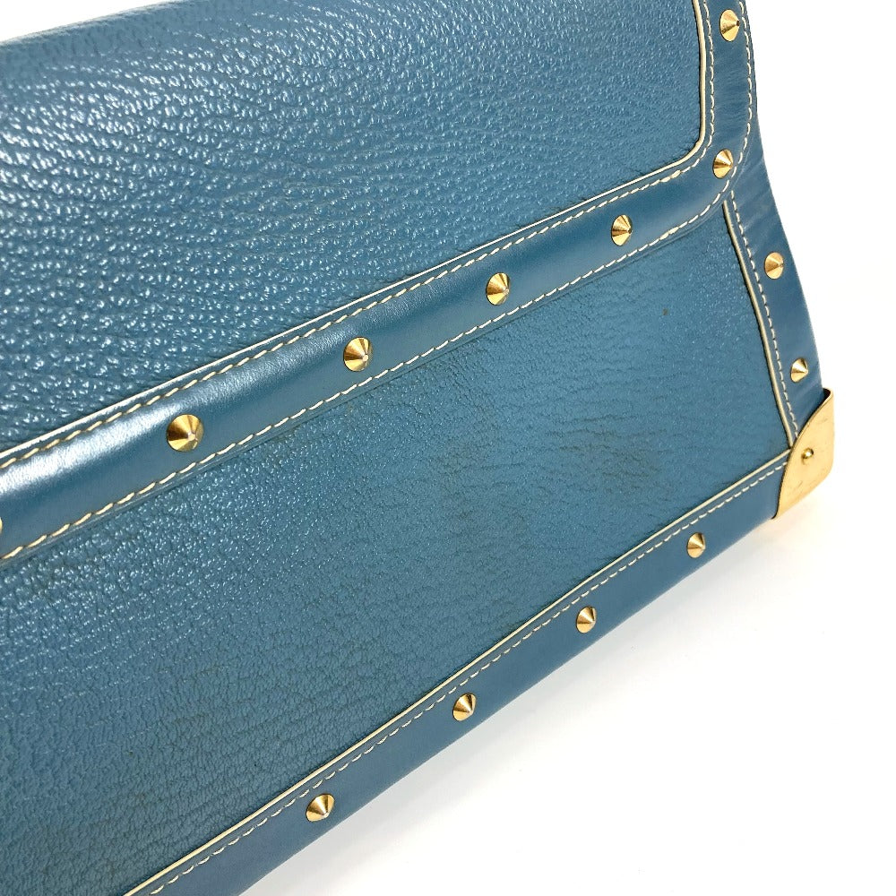 LOUIS VUITTON Shoulder Bag M91821 Suhari leather blue Suhari Tarantue
