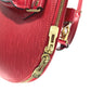 LOUIS VUITTON Handbag M52147 Epi Leather Red Epi Alma Women Used Authentic