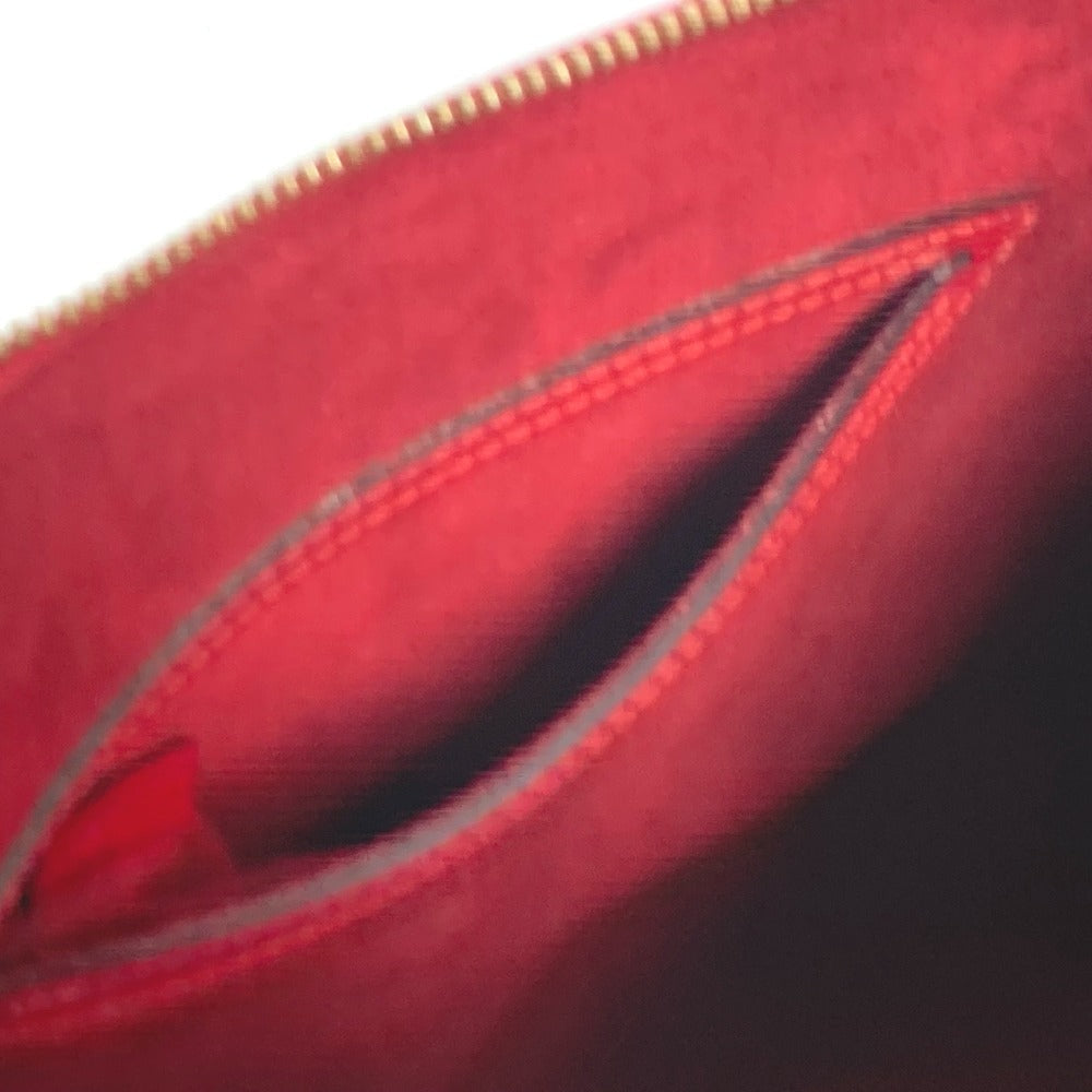LOUIS VUITTON Handbag M52147 Epi Leather Red Epi Alma Women Used Authentic