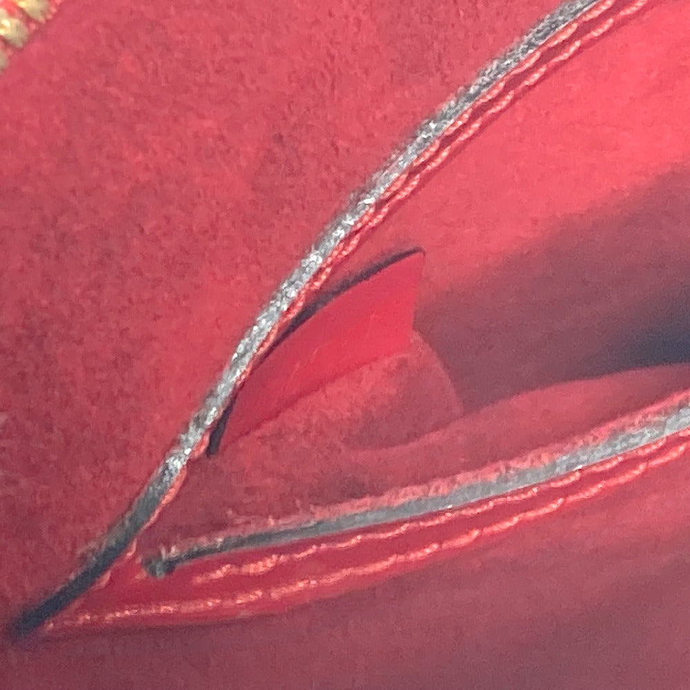 LOUIS VUITTON Handbag M52147 Epi Leather Red Epi Alma Women Used Authentic