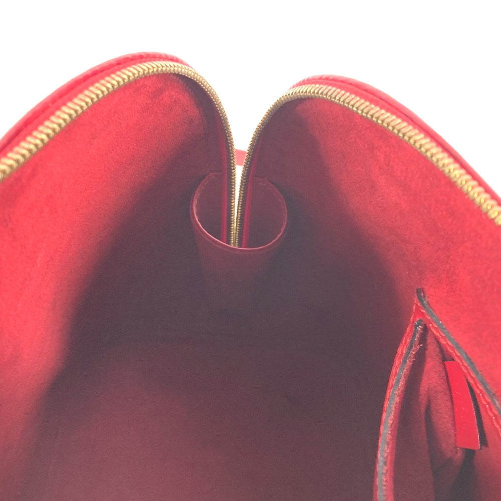 LOUIS VUITTON Handbag M52147 Epi Leather Red Epi Alma Women Used Authentic