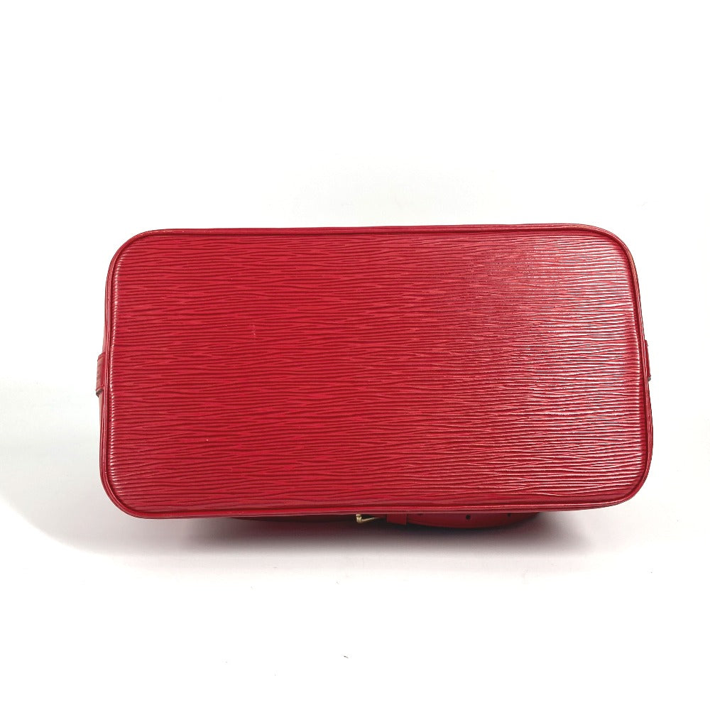 LOUIS VUITTON Handbag M52147 Epi Leather Red Epi Alma Women Used Authentic