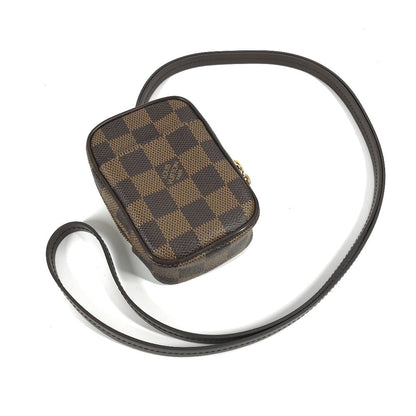 LOUIS VUITTON Pouch N61738 Damier canvas Brown Damier Etui / Okapi