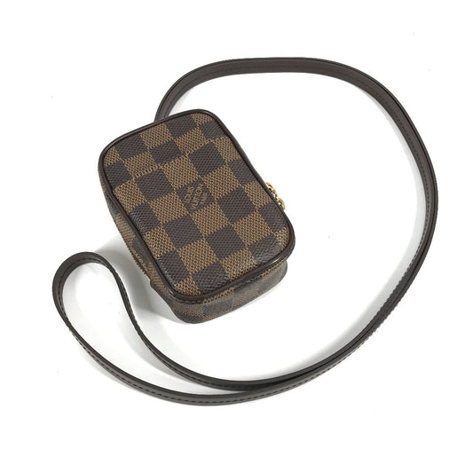LOUIS VUITTON Pouch N61738 Damier canvas Brown Damier Etui / Okapi