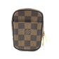 LOUIS VUITTON Pouch N61738 Damier canvas Brown Damier Etui / Okapi