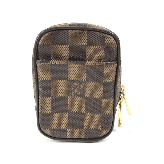 LOUIS VUITTON Pouch N61738 Damier canvas Brown Damier Etui / Okapi