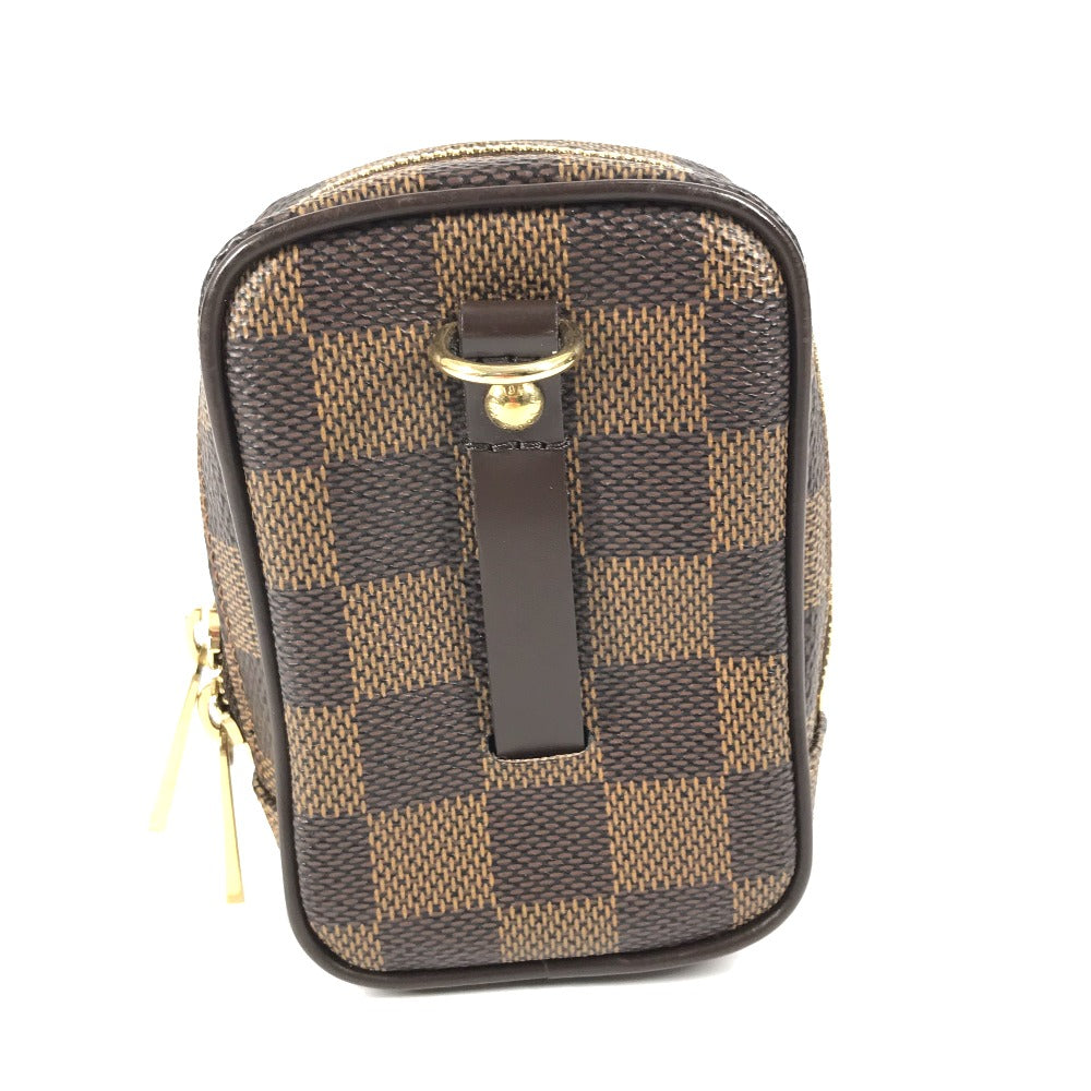 LOUIS VUITTON Pouch N61738 Damier canvas Brown Damier Etui / Okapi