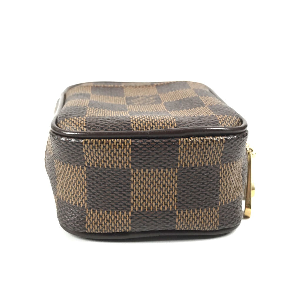 LOUIS VUITTON Pouch N61738 Damier canvas Brown Damier Etui / Okapi