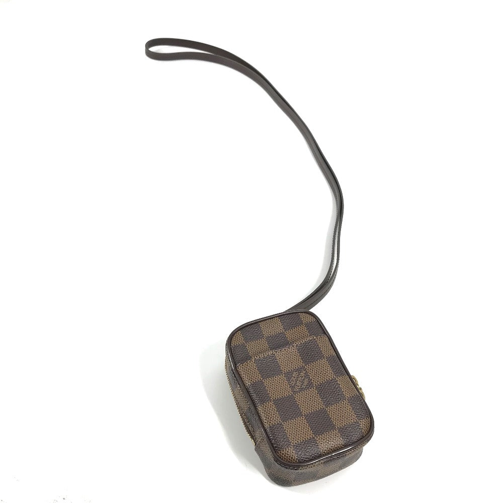 LOUIS VUITTON Pouch N61738 Damier canvas Brown Damier Etui / Okapi