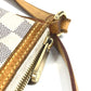 LOUIS VUITTON Shoulder Bag N41113 Damier Azur Canvas white Damier Azur Siracusa PM Women Used Authentic