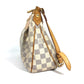 LOUIS VUITTON Shoulder Bag N41113 Damier Azur Canvas white Damier Azur Siracusa PM Women Used Authentic