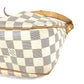 LOUIS VUITTON Shoulder Bag N41113 Damier Azur Canvas white Damier Azur Siracusa PM Women Used Authentic