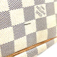 LOUIS VUITTON Shoulder Bag N41113 Damier Azur Canvas white Damier Azur Siracusa PM Women Used Authentic