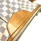 LOUIS VUITTON Shoulder Bag N41113 Damier Azur Canvas white Damier Azur Siracusa PM Women Used Authentic