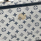 LOUIS VUITTON Tote Bag M42341 Monogram mini canvas Navy Monogram mini Sac Marie Kate unisex(Unisex) Used Authentic