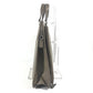 PRADA Business bag saffiano leather Beige type Triangle logo plate mens Used Authentic