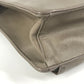 PRADA Business bag saffiano leather Beige type Triangle logo plate mens Used Authentic