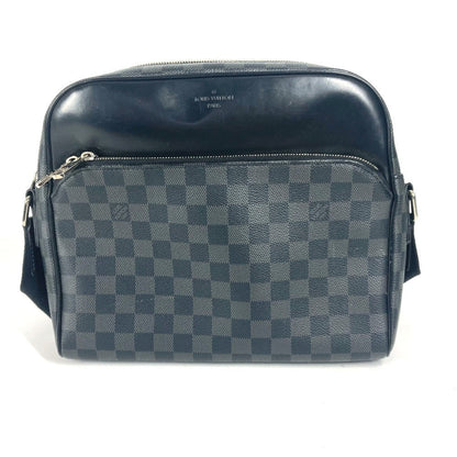 LOUIS VUITTON Shoulder Bag N41408 Damier Grafitto Canvas black Damier Grafitte Dayton PM