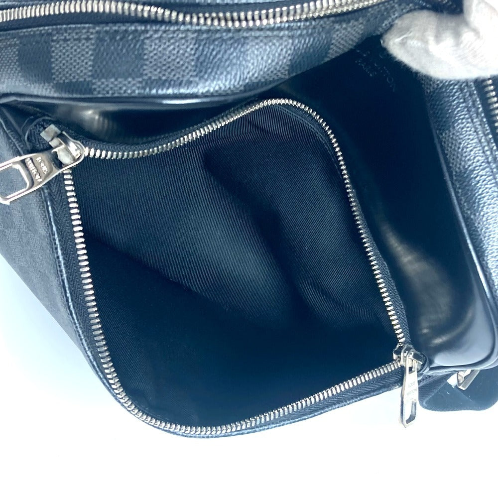 LOUIS VUITTON Shoulder Bag N41408 Damier Grafitto Canvas black Damier Grafitte Dayton PM