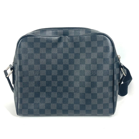 LOUIS VUITTON Shoulder Bag N41408 Damier Grafitto Canvas black Damier Grafitte Dayton PM