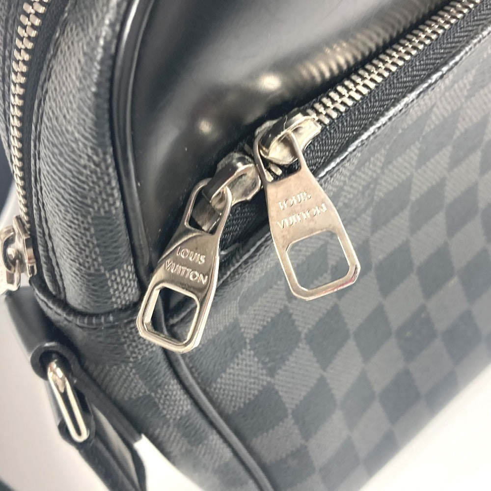 LOUIS VUITTON Shoulder Bag N41408 Damier Grafitto Canvas black Damier Grafitte Dayton PM