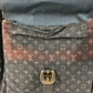 LOUIS VUITTON Shoulder Bag M92411 Monogram mini canvas Navy Monogram mini Josephine GM
