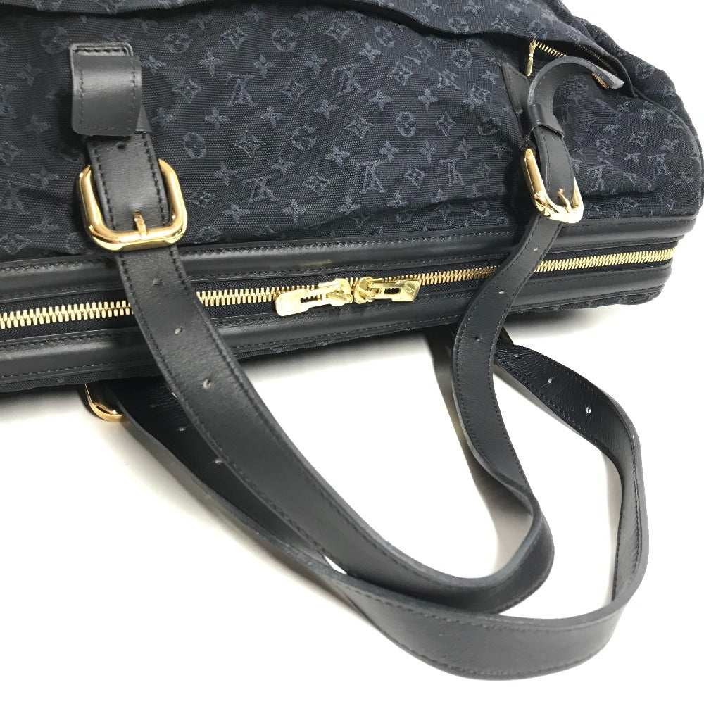 LOUIS VUITTON Shoulder Bag M92411 Monogram mini canvas Navy Monogram mini Josephine GM