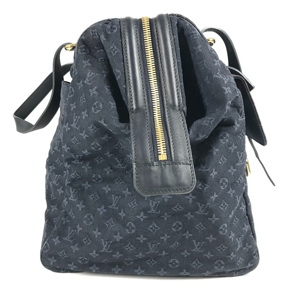 LOUIS VUITTON Shoulder Bag M92411 Monogram mini canvas Navy Monogram mini Josephine GM