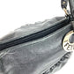 FENDI Shoulder Bag leather black logo