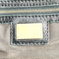 FENDI Shoulder Bag leather black logo