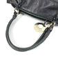 FENDI Shoulder Bag leather black logo