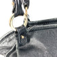 FENDI Shoulder Bag leather black logo