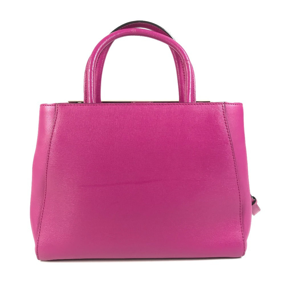 FENDI Handbag 8BH253 leather purple Petite to Jules