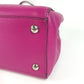 FENDI Handbag 8BH253 leather purple Petite to Jules
