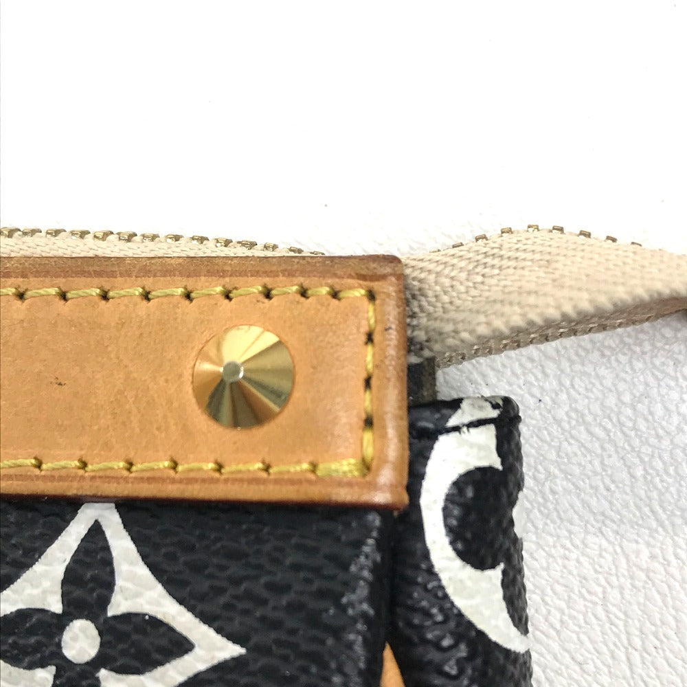 LOUIS VUITTON Pouch M92648 Monogram canvas Black x multicolor Monogram multicolor Pochette Accessoires Women Used Authentic