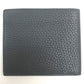 FENDI Folded wallet 7M0169 A4NR Calf leather dark gray x white FF logo stamp mens Used Authentic