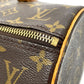 LOUIS VUITTON Shoulder Bag M51385 Monogram canvas Brown Monogram Papillon 30 with pouch Women Used Authentic
