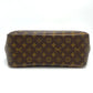 LOUIS VUITTON Boston Duffel bag M47270 Monogram canvas Brown Monogram Deauville Women Used Authentic