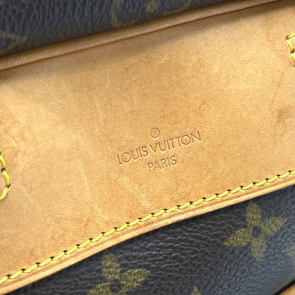 LOUIS VUITTON Boston Duffel bag M47270 Monogram canvas Brown Monogram Deauville Women Used Authentic
