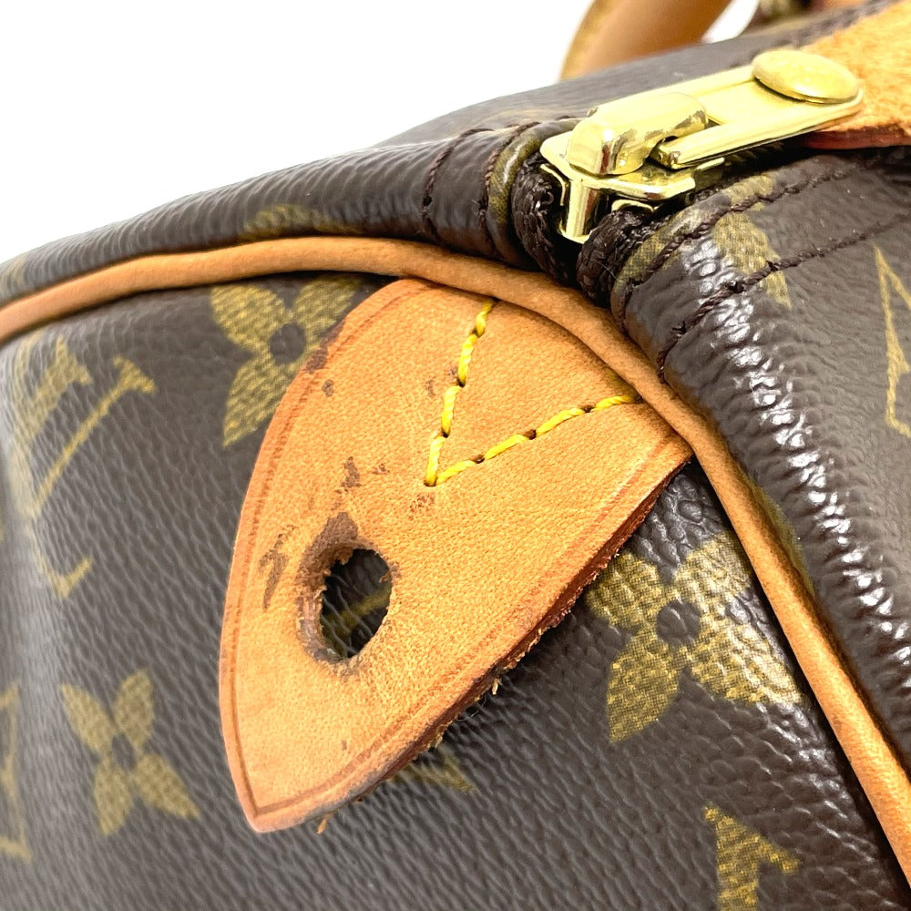 LOUIS VUITTON Boston Duffel bag M41526 Monogram canvas Brown Monogram Speedy 30 Women Used Authentic