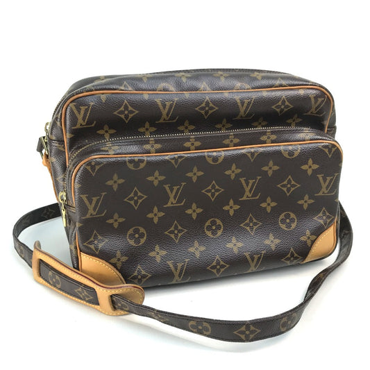 LOUIS VUITTON Shoulder Bag M45244 Monogram canvas Brown Monogram Nil Women Used Authentic