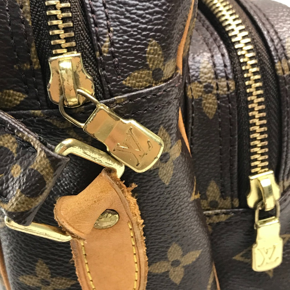 LOUIS VUITTON Shoulder Bag M45244 Monogram canvas Brown Monogram Nil Women Used Authentic