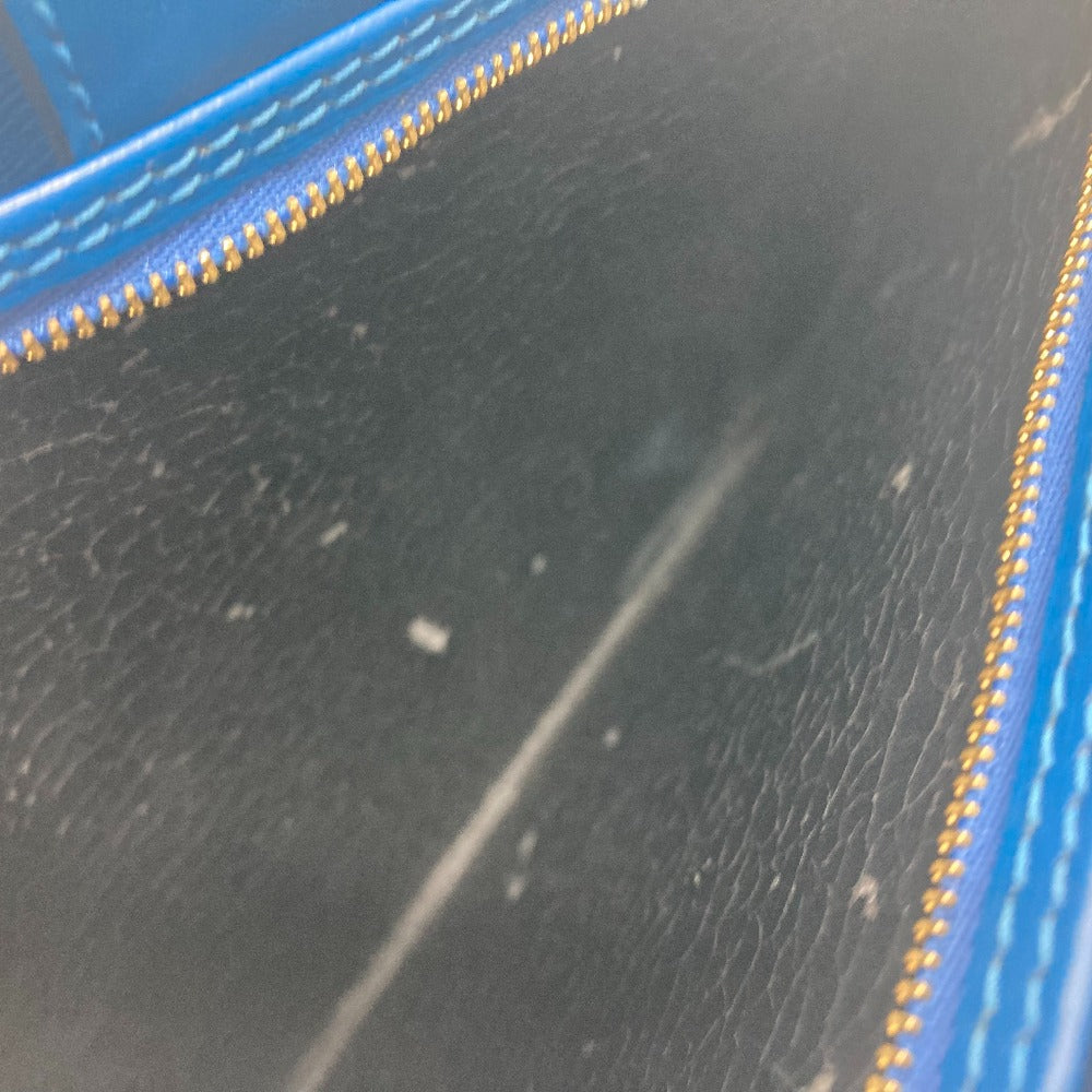 LOUIS VUITTON Shoulder Bag M52345 Epi Leather blue Epi Capuchin Women Used Authentic