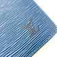 LOUIS VUITTON Shoulder Bag M52345 Epi Leather blue Epi Capuchin Women Used Authentic