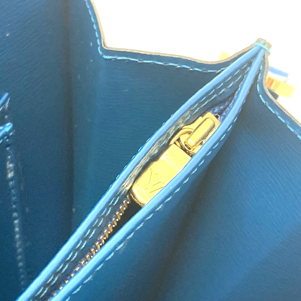 LOUIS VUITTON Shoulder Bag M52345 Epi Leather blue Epi Capuchin Women Used Authentic