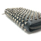 Christian Louboutin Long Wallet Purse 1175099 leather black Spike studs Panettone Women Used Authentic