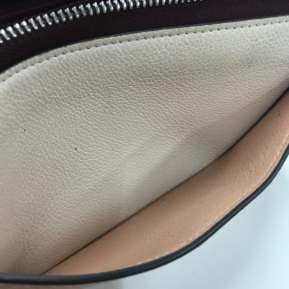 LOUIS VUITTON Long Wallet Purse M67540 leather Orange beige type Zippy Rock Me Women Used Authentic