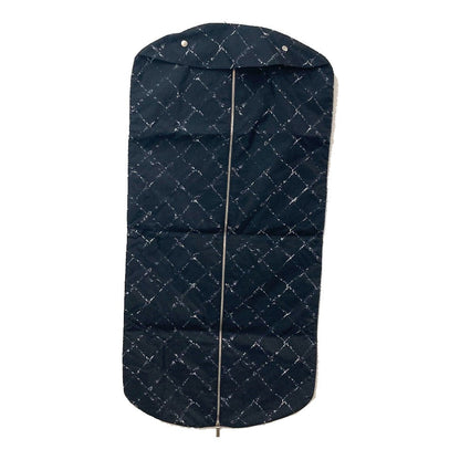 CHANEL Garment bag Nylon black Travel line Women Used Authentic